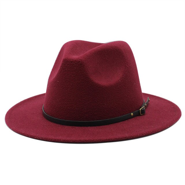 Multicolor Wool Fedora Hats