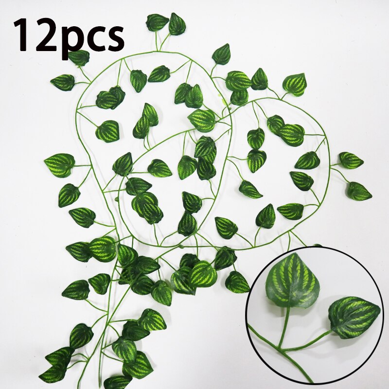 Home Decor Artificial Plants LED Lights