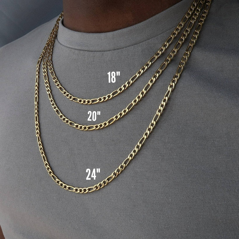 Men’s Figaro Chain Necklace