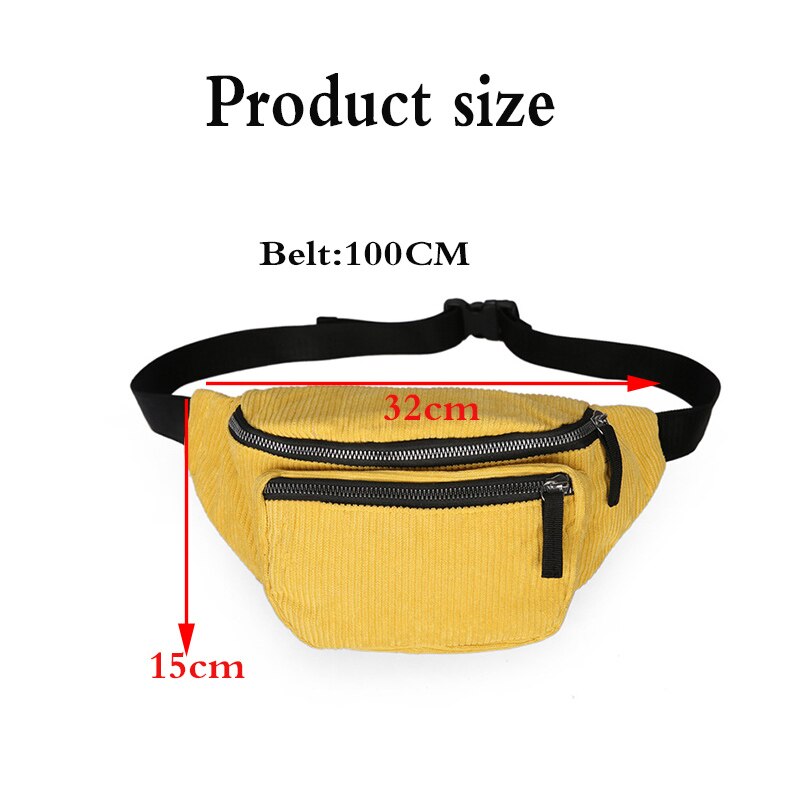 Canvas Waist Bag