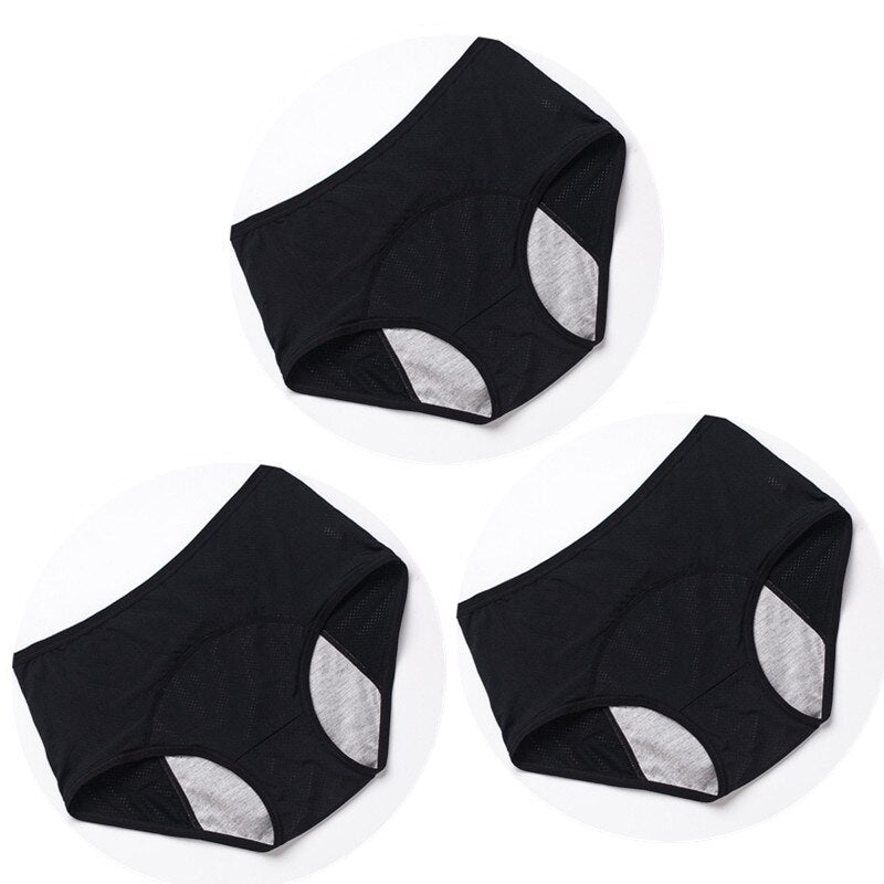 3PCS/Set Leak Proof Menstrual Panties