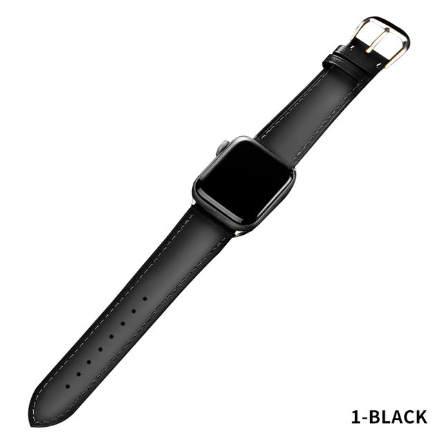 Leather Band Strap For Apple Watch