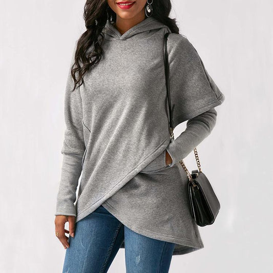 Women's Plus Size Long Sleeve Pullover