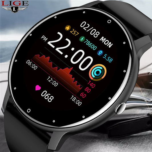 Full Touch Screen Sport Fitness Smart Watch