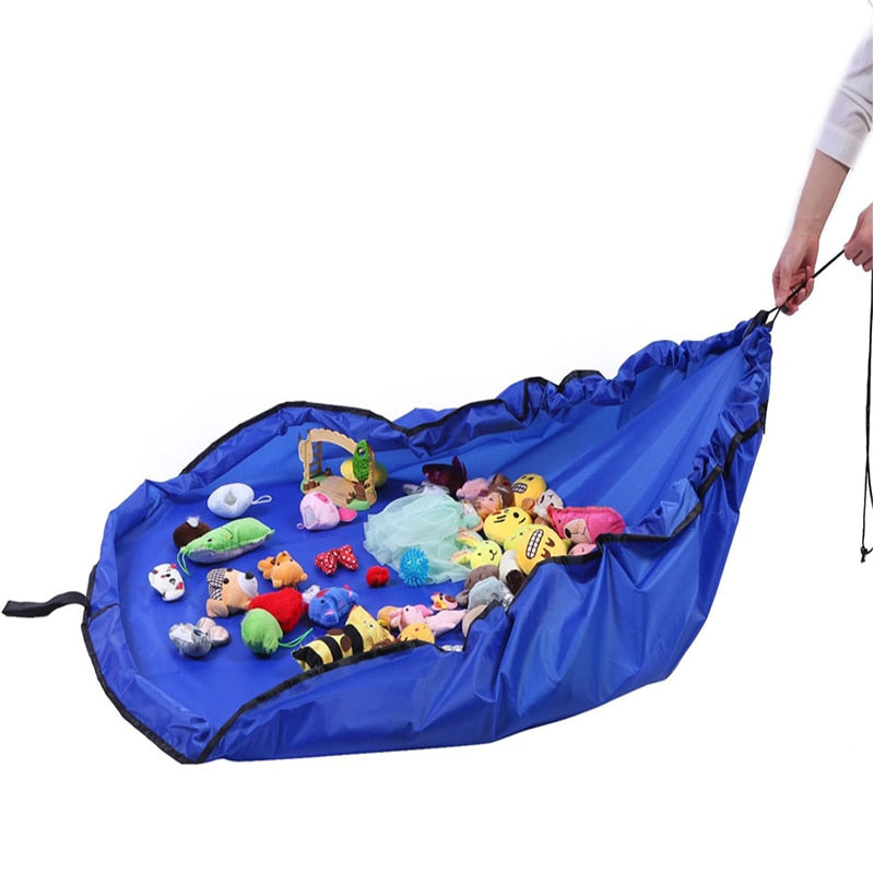 Portable Kids Toy Storage Bag and Play Mat