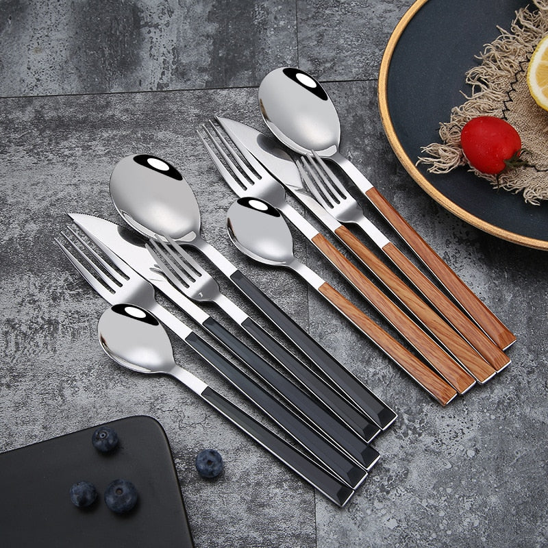 Luxury Stainless Steel Dinnerware Sets