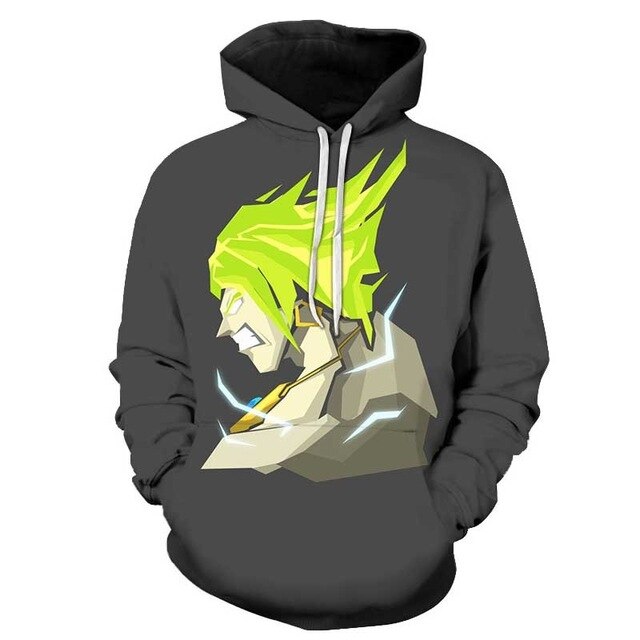 Dragon Ball Anime Printed Sweatshirt