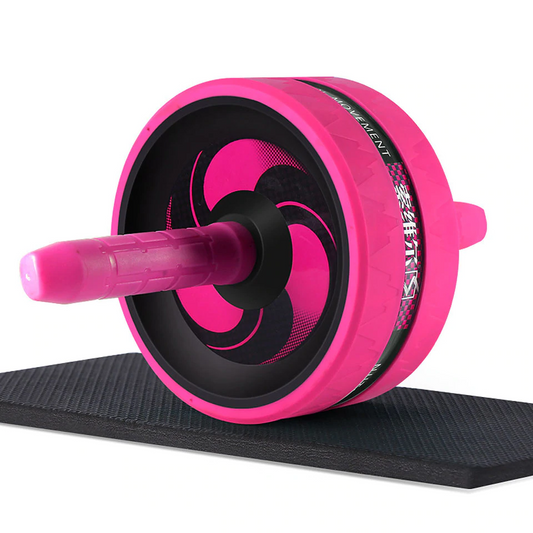 Ab Wheel Roller with Exercise Mat