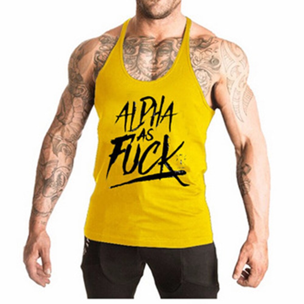 “Alpha AF” Men’s Gym Tank Top