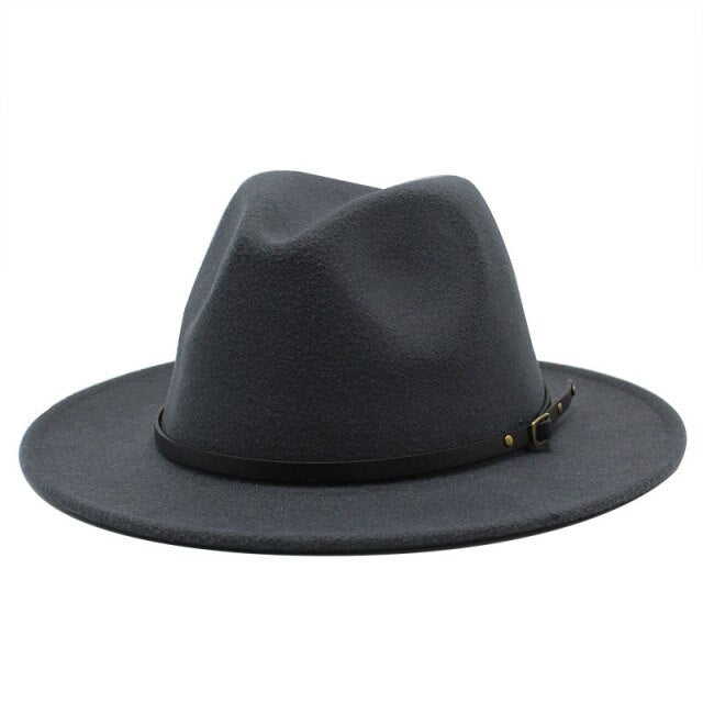 Multicolor Wool Fedora Hats