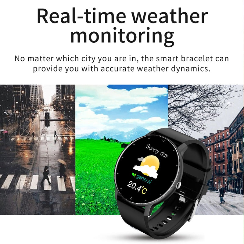 Full Touch Screen Sport Fitness Smart Watch