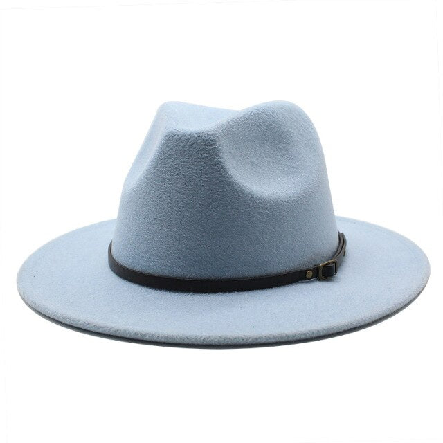 Multicolor Wool Fedora Hats