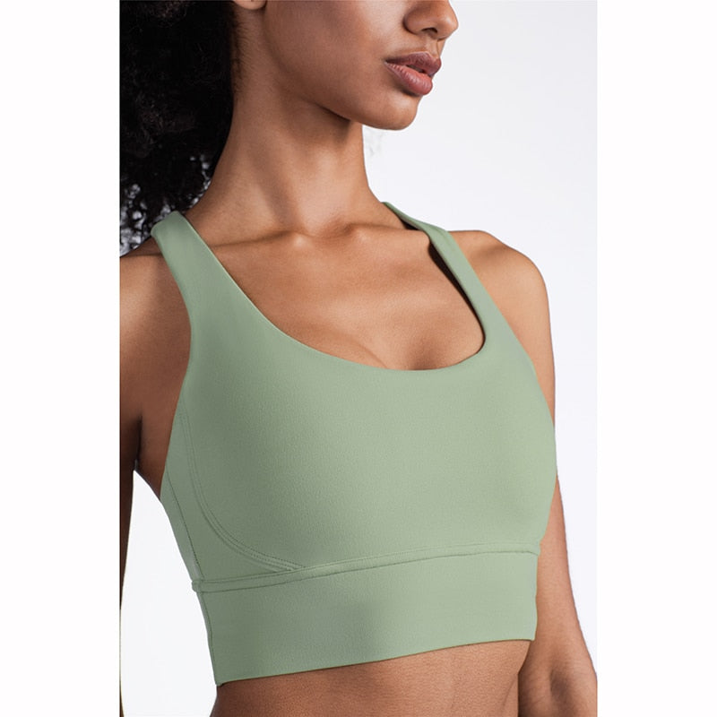 Breathable Women’s Yoga Bra Top