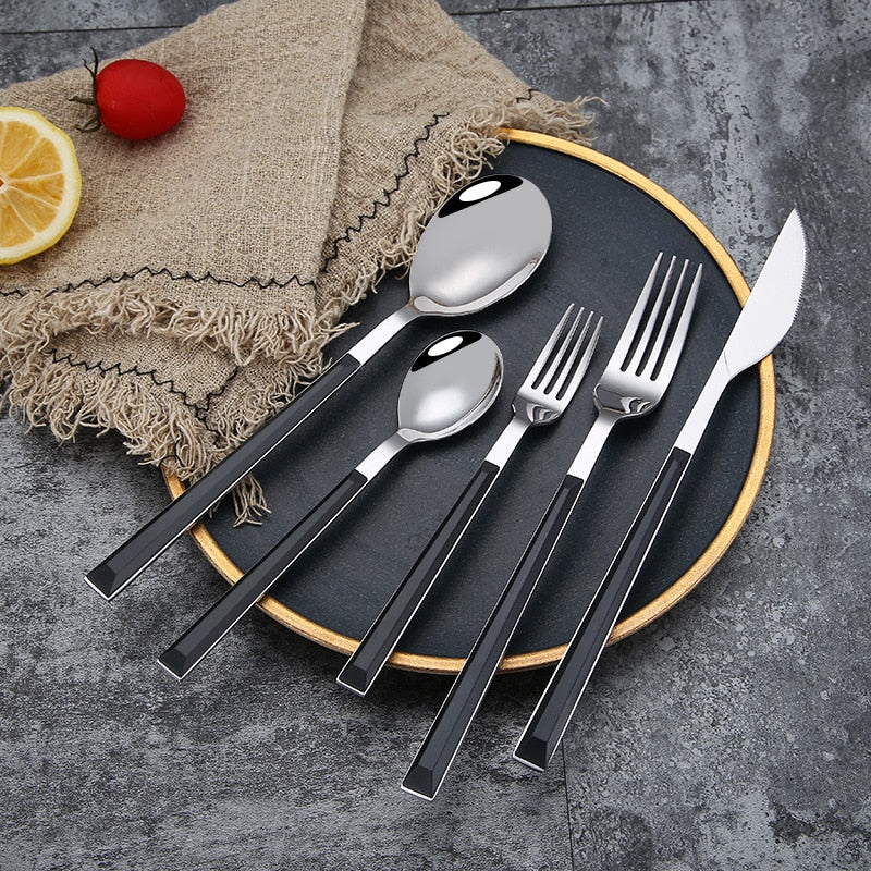 Luxury Stainless Steel Dinnerware Sets