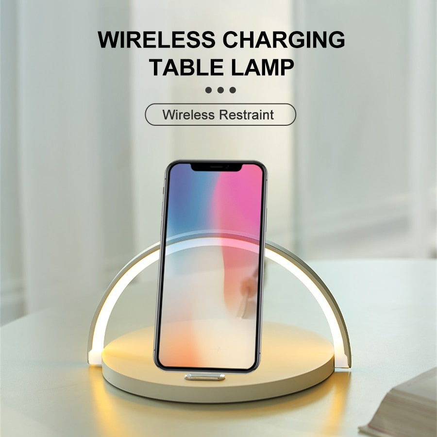 Wireless Charger Table Lamp