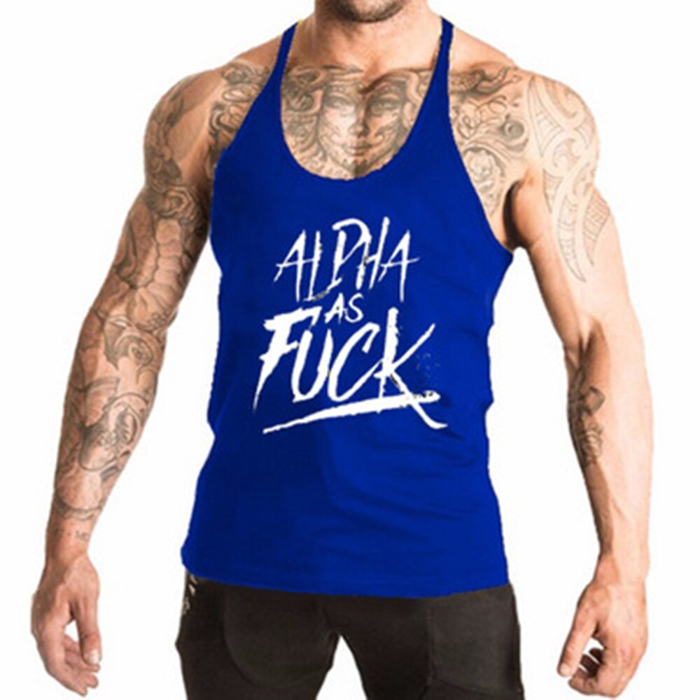 “Alpha AF” Men’s Gym Tank Top