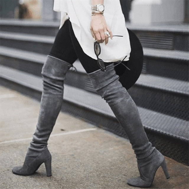 Women Over The Knee High Boots