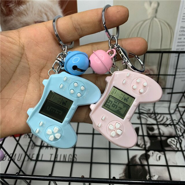 Retro Game Console Keychain