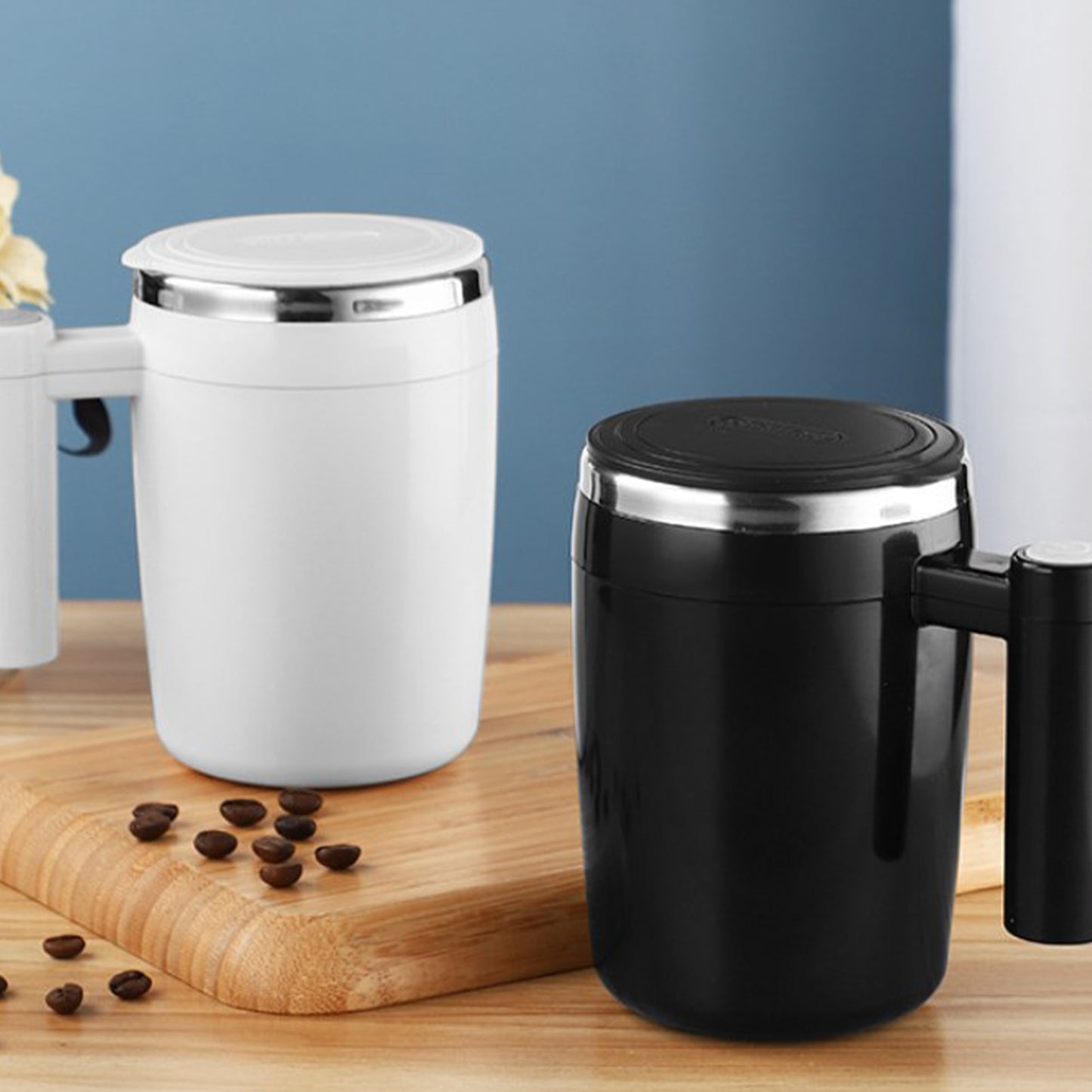 Automatic Stir Coffee Cup