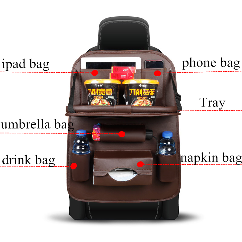 Car Seat Back Organizer