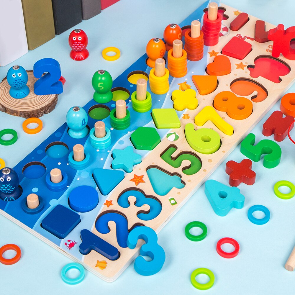 Kids Educational Wooden Toy Puzzle