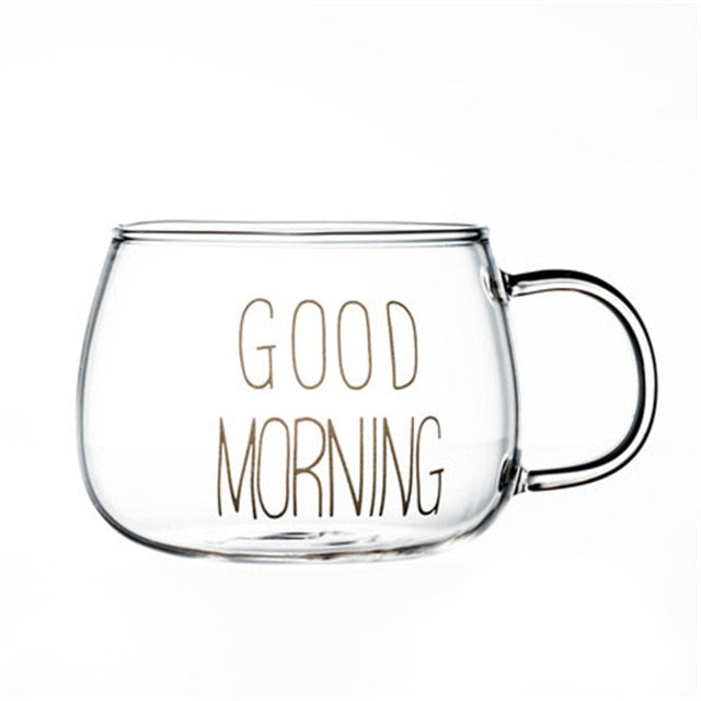 Transparent Glass Mug