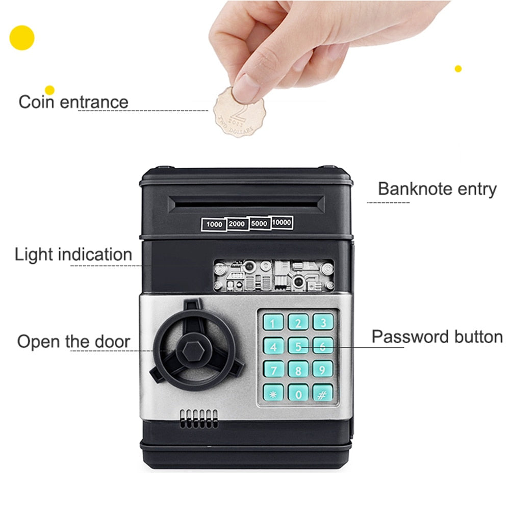 Electronic ATM Password Money Box