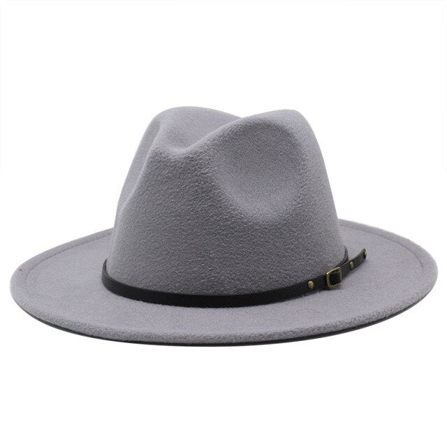 Multicolor Wool Fedora Hats