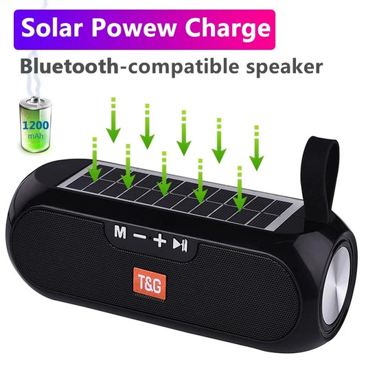 Solar Charging Bluetooth Speaker