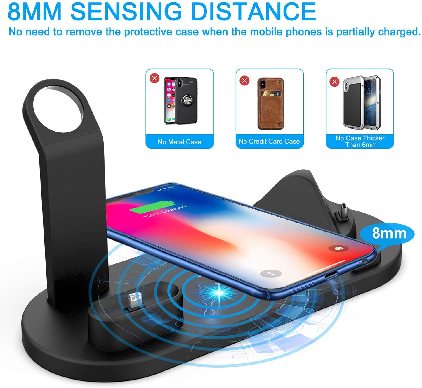 5 in 1 Wireless Charger Station