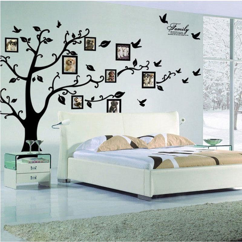 Large Photo Family Tree Wall Decal