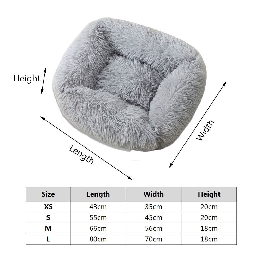 Plush Cat Pet Bed