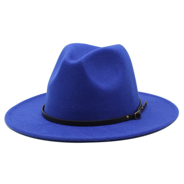 Multicolor Wool Fedora Hats