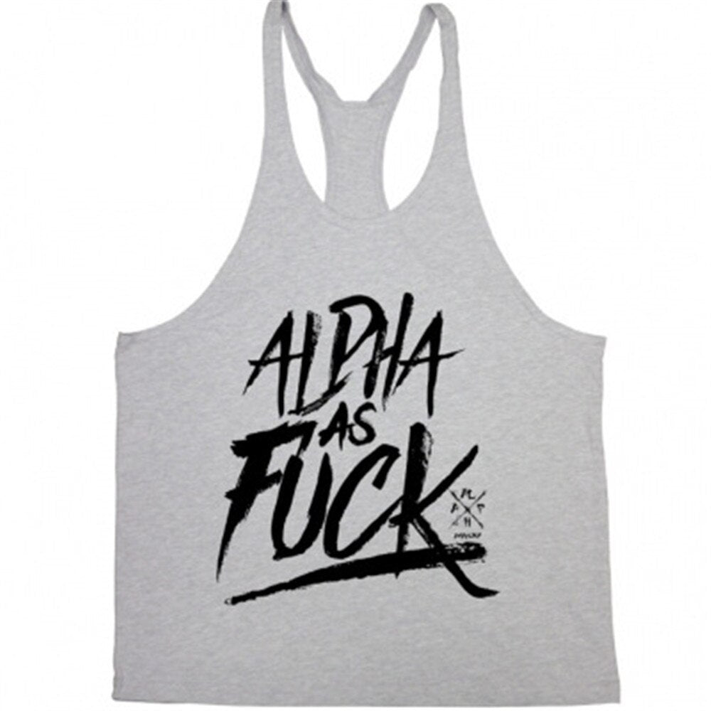 “Alpha AF” Men’s Gym Tank Top