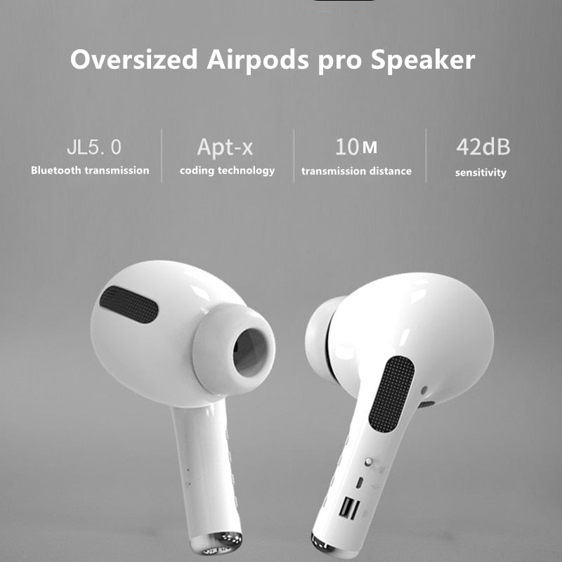 Giant Airpod Headset Speaker