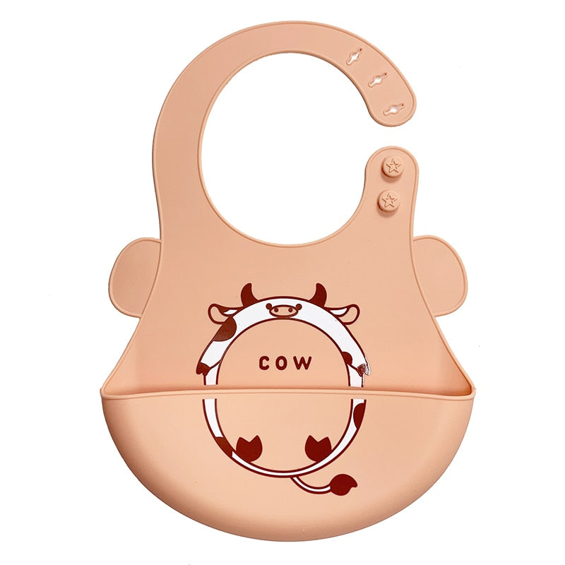 Silicone Adjustable Baby Bibs