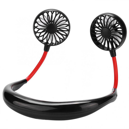 Mini Double Wind Neckband Fan