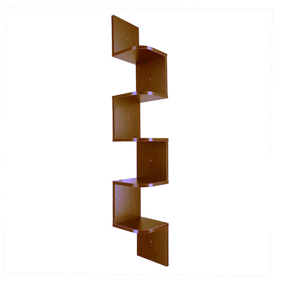 5 Tiers Wooden Shelves