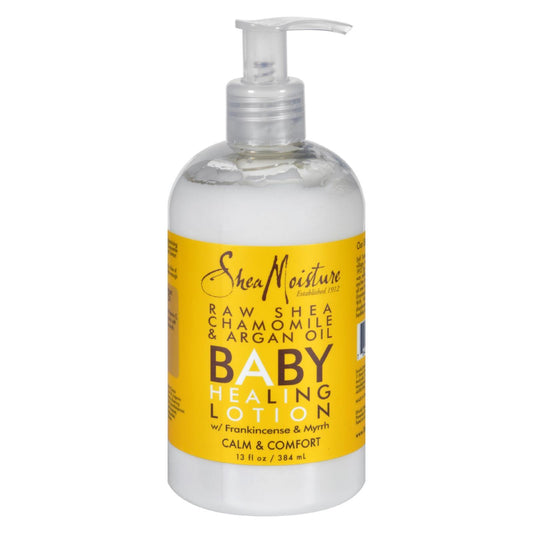 Shea Moisture Baby Healing Lotion Raw Shea Chamomile and Argan Oil - 12 fl oz