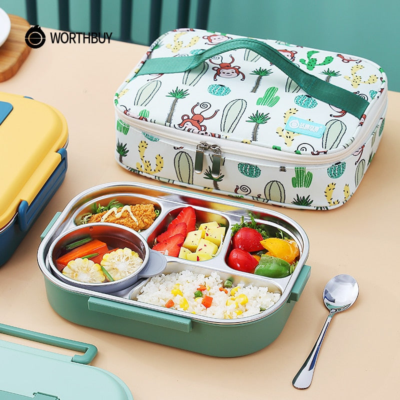 Portable Kids Lunch Box