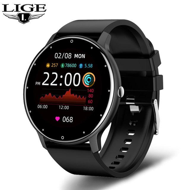 Full Touch Screen Sport Fitness Smart Watch