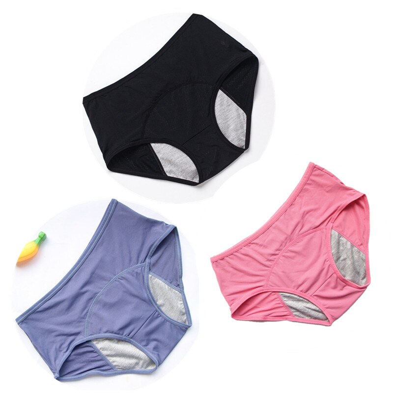 3PCS/Set Leak Proof Menstrual Panties