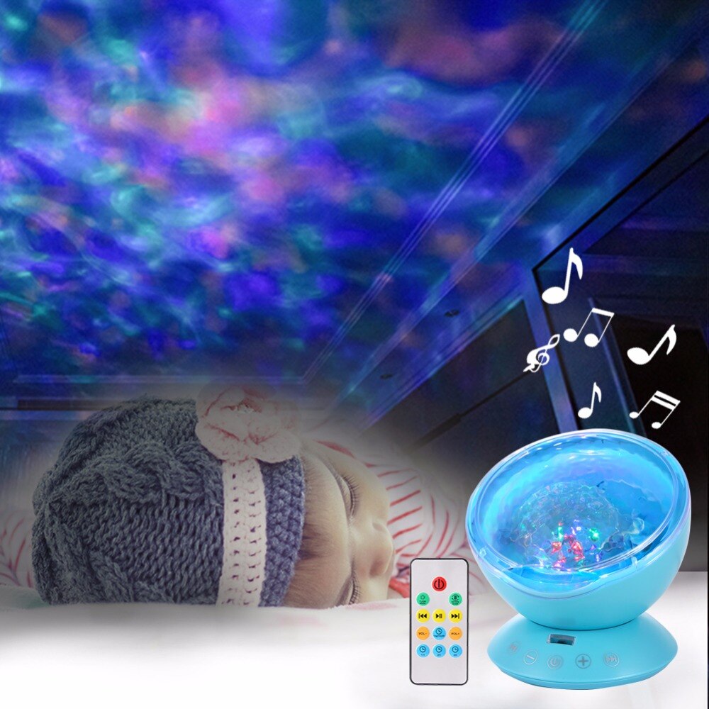 Ocean Wave Projector LED Night Light