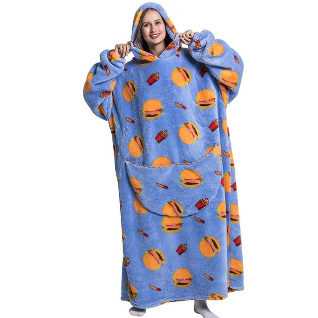 Oversized Wearable Blankets