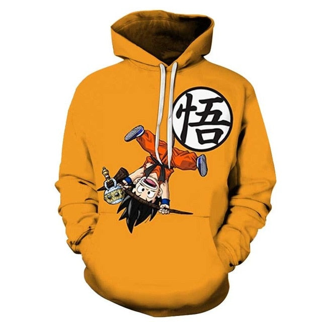 Dragon Ball Anime Printed Sweatshirt