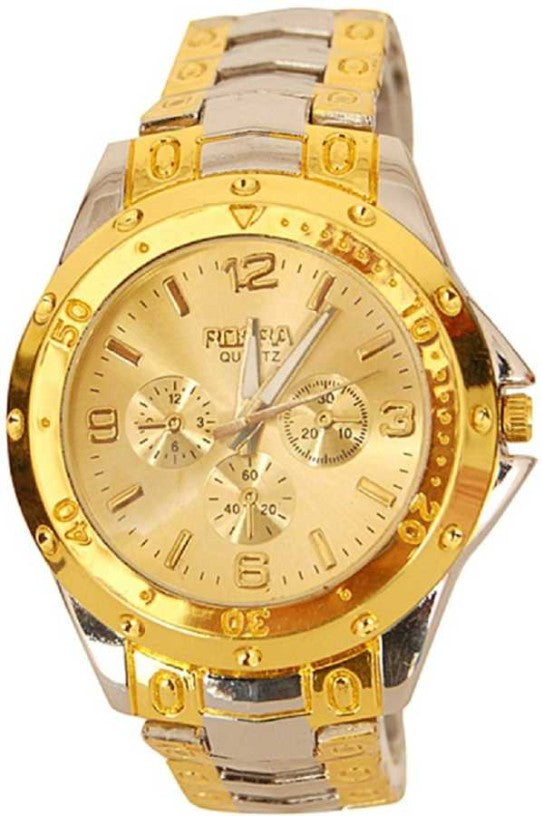 Black & Gold Luxury Men’s Watch