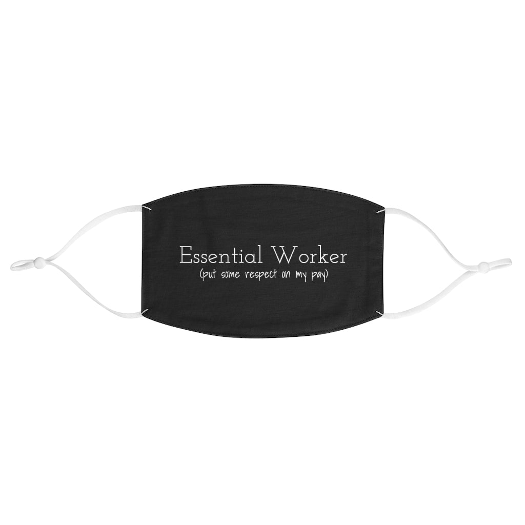 “Essential Worker” -Fabric Face Mask