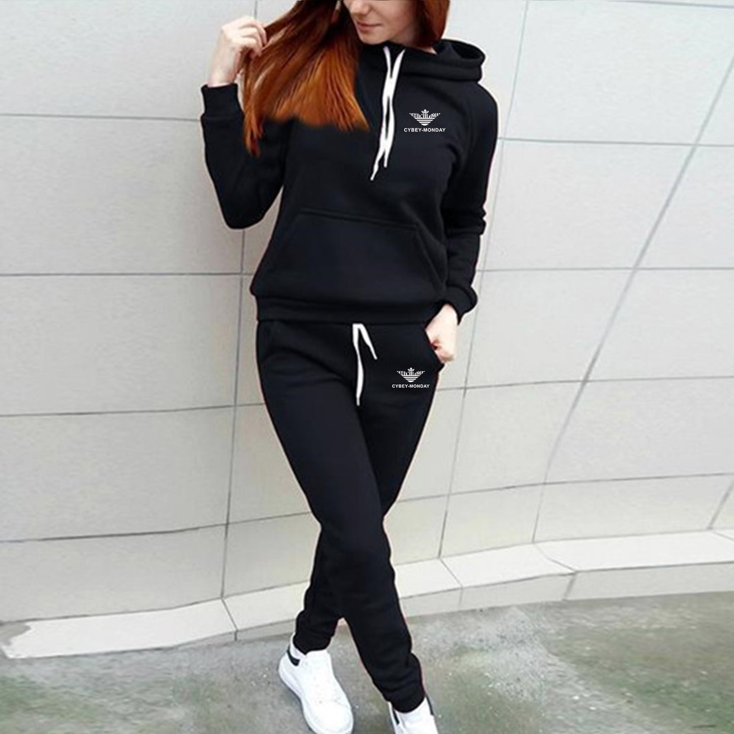 Women's Hooded Sweatsuit Set