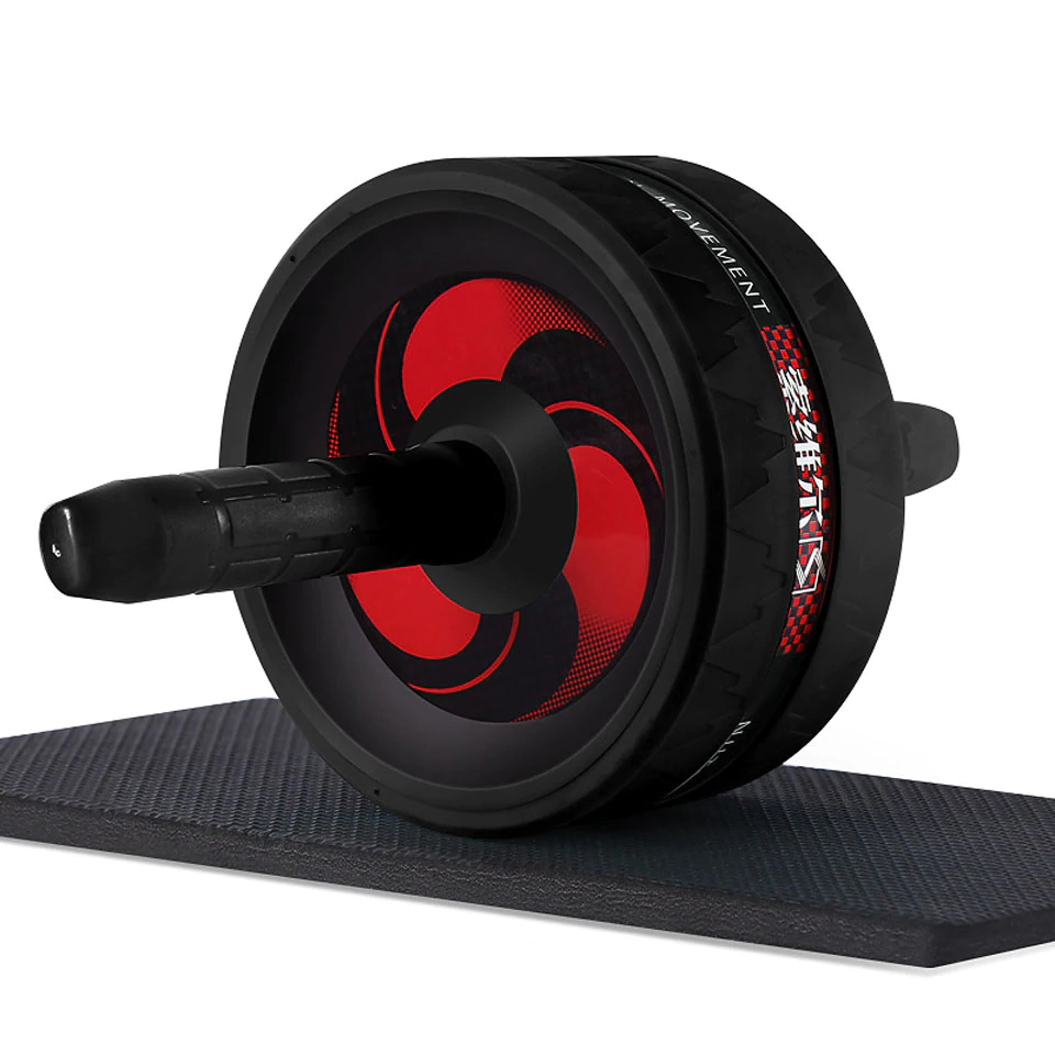 Ab Wheel Roller with Exercise Mat