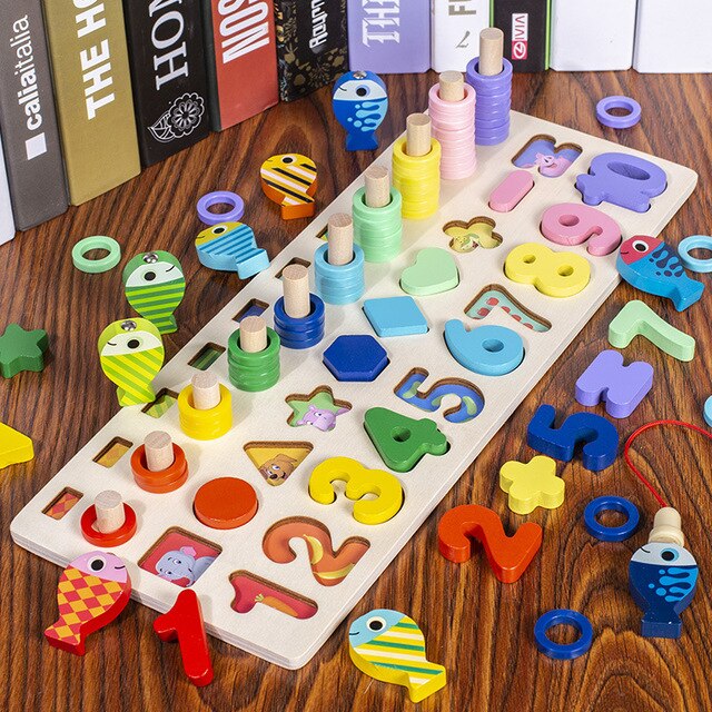 Kids Educational Wooden Toy Puzzle